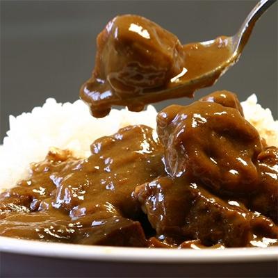 ふるさと納税 大田原市 大田原牛 100% サイコロビーフカレー 3パックセット