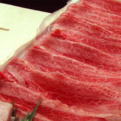 ふるさと納税 大田原市 大田原牛 [赤身霜降り部位]すきしゃぶ用 スライス肉(約500g)