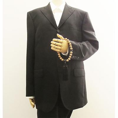 ふるさと納税 北名古屋市 男性用数珠(念珠)　星月菩提樹　　黒翡翠仕立　正絹黒房　桐箱入 |  | 02