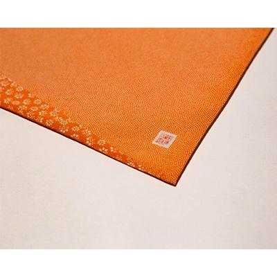 ふるさと納税 八王子市 [江戸小紋 石塚染工]江戸小紋オリジナル袱紗(黄丹色)