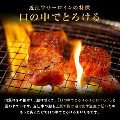 ふるさと納税 甲賀市 近江牛サーロインステーキ用　250g×2枚 |  | 01