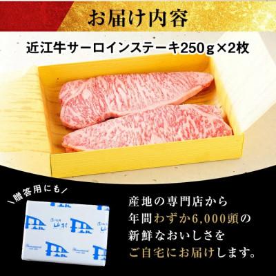ふるさと納税 甲賀市 近江牛サーロインステーキ用　250g×2枚 |  | 02