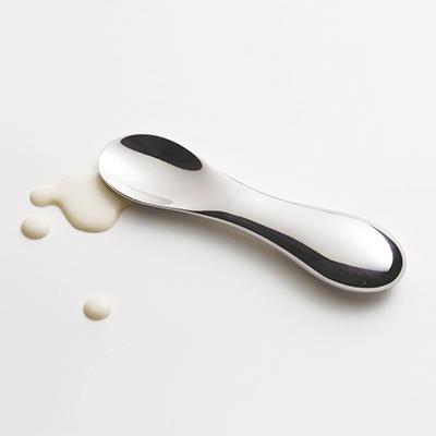 ふるさと納税 高岡市 【2011年グッドデザイン賞受賞】15.0% アイスクリームスプーン No.01 バニラ3本の画像