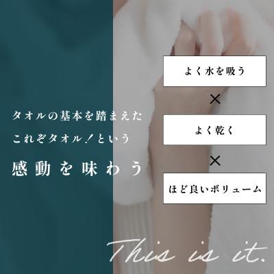 ふるさと納税 今治市 ( 今治タオル ) 今治生まれの白いタオル フェイスタオル 【IA05020】の画像