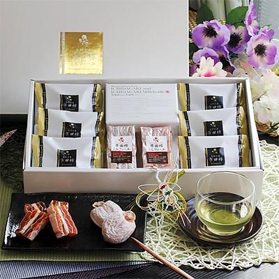 ふるさと納税 高森町 市田柿ギフト決定版 長野県産 選りすぐりの市田柿&amp;市田柿ミルフィーユ