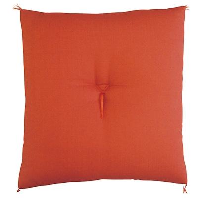 ふるさと納税 近江八幡市 ワタセのカラー手作り座布団 茜5枚