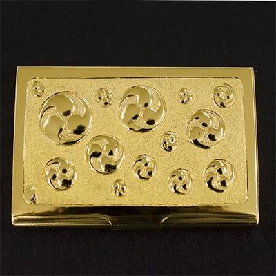 ふるさと納税 飯山市 伝統工芸の技術 彫金「名刺入れ・磨き塗装仕上げ」オーダーメイドサービス