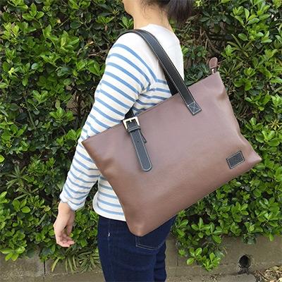 ふるさと納税 旭市 日本製 千年トート小 ブラウン