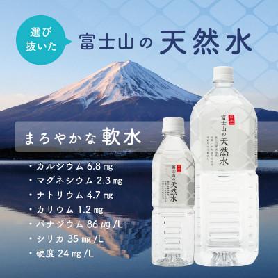 ふるさと納税 富士河口湖町 富士山の天然水 500ml×48本の画像