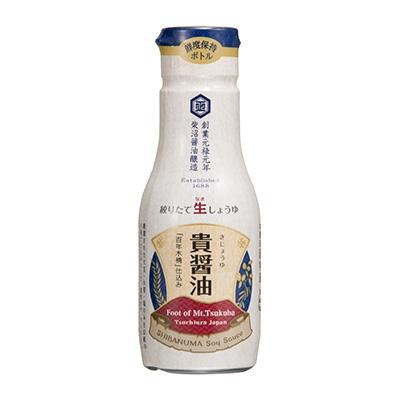 ふるさと納税 土浦市 貴醤油 鮮度保持ボトル200ml×8本入り