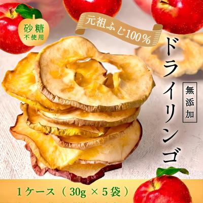 ふるさと納税 藤崎町 無添加ドライリンゴ 藤崎町産 元祖ふじ 30g×5袋