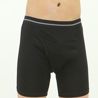 ふるさと納税 忠岡町 NEWフィフティボクサーパンツ(失禁パンツ・尿漏れパンツ) ブラック Lサイズ 1枚