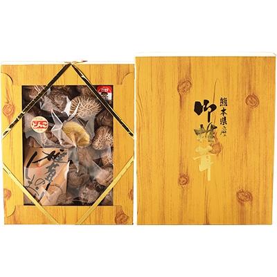 ふるさと納税 人吉市 熊本県人吉市産 原木栽培椎茸「大どんこ箱詰め」200g