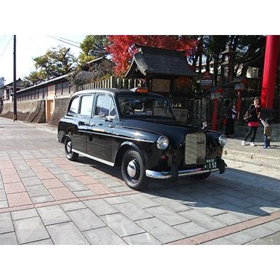 ふるさと納税 人吉市 [親孝行タクシー人吉市内観光周遊券](ロンドンタクシー使用)