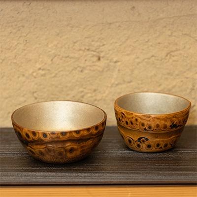 ふるさと納税 長岡京市 京都長岡京産 根竹の盃 2個セット