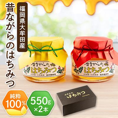 日本蜜蜂はちみつ　550g 3本セット ふるさと納税 大牟田市 坂井養蜂場 昔ながらの蜂蜜 550g 2本組 : Yahoo
