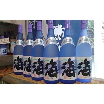 ふるさと納税 鹿屋市 芋焼酎『海』1800ml×6本セット 1039