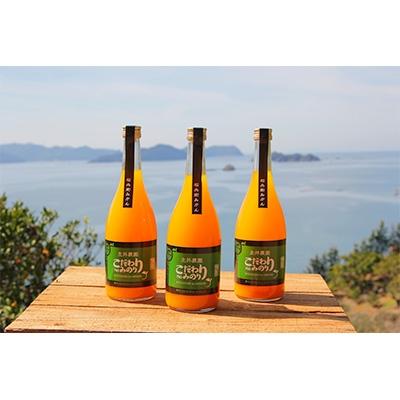 ふるさと納税 美浜町 主井農園のこだわりnoみのりジュース 720ml3本セット