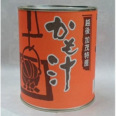 ふるさと納税 加茂市 越後加茂 かも汁缶(820g)
