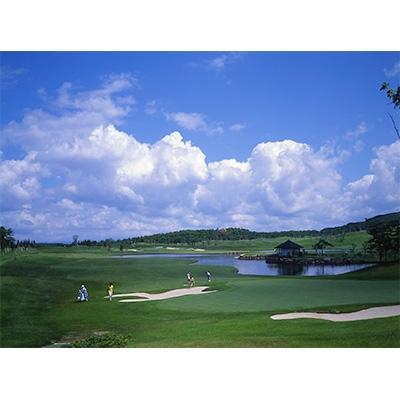 ふるさと納税 七尾市 能登島ゴルフ&amp;カントリークラブ 1名様プレー券 昼食付[セルフ][土日祝限定]