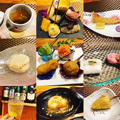 ふるさと納税 松原市 創作揚げ工房 さ・ん・ぽディナー券(1名様)