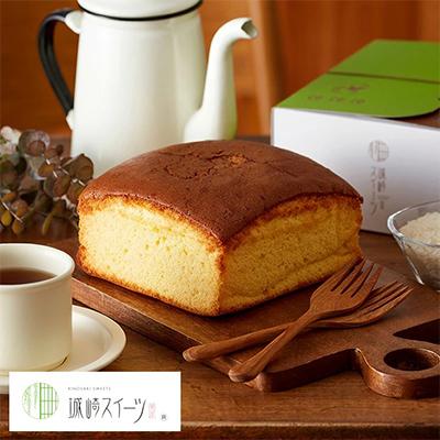 ふるさと納税 豊岡市 コウノトリ育むお米使用 米粉カステラ(一升枡焼き)