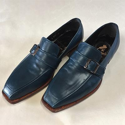 ふるさと納税 近江八幡市 [3Dフットスキャナーを用いて計測]世界で一足のフルオーダーシューズ・カーフ革(本革)