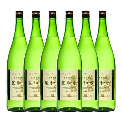 ふるさと納税 奄美市 [伝統製法甕仕込]奄美黒糖焼酎「蔵和水」12度1800ml×6本