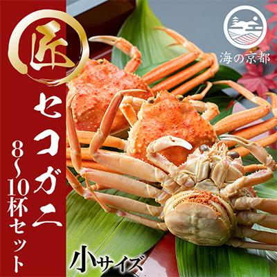 ふるさと納税 宮津市 セコガニ コッペがに 小サイズ 8〜10杯セット