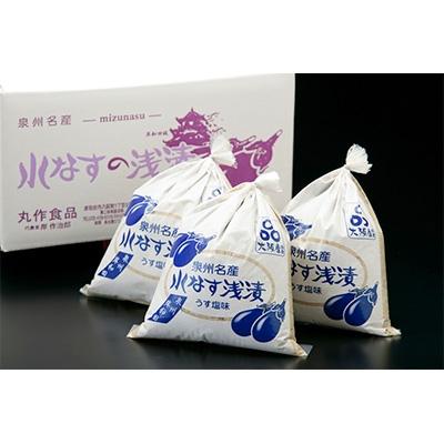 ふるさと納税 岸和田市 水なすぬか漬3個セット |  | 01