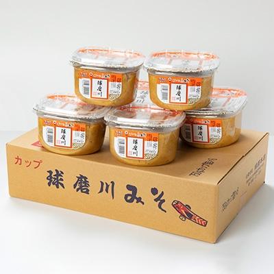 ふるさと納税 人吉市 「ひとよしの百年蔵」いつきみそ 球磨川 750g×6カップ