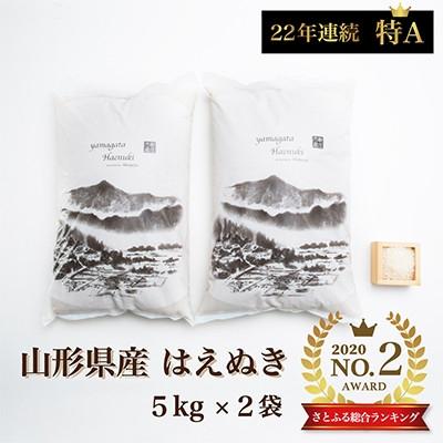 ふるさと納税 新庄市 令和7年産 山形県産 はえぬき 精米5kg×2袋 計10kg
