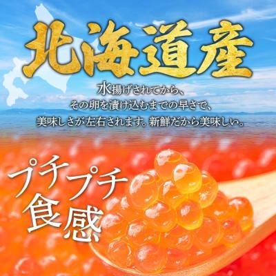 ふるさと納税 弟子屈町 いくら醤油漬け 80g×3個 北海道 弟子屈町 3399の画像