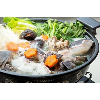 ふるさと納税 対馬市 [格別の旨さ] 対馬産クエ鍋カット