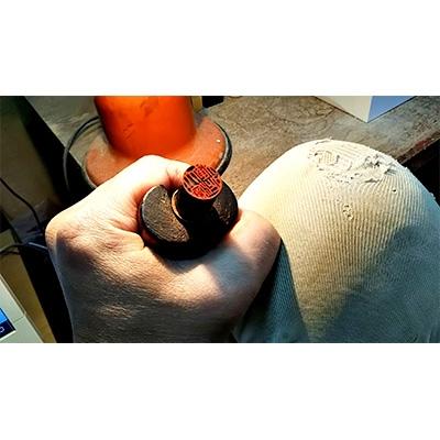 ふるさと納税 福知山市 【創業100年】　光秀ゆかりの黒水牛実印18mm(男性向け) |  | 03