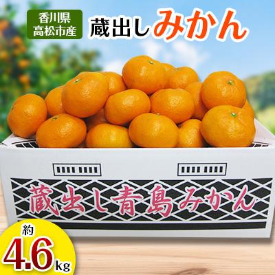 ふるさと納税 高松市 [先行受付2027年]蔵出しみかん 約4.6kg