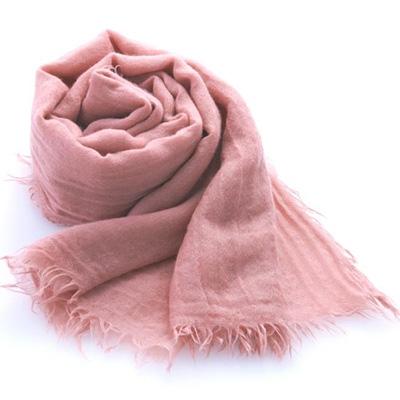 ふるさと納税 泉大津市 カシミヤストール ベンガラ染め [HK11-0024-1]