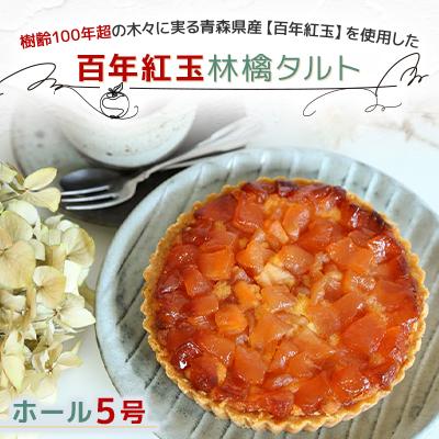 ふるさと納税 十和田市 青森県十和田市産 百年紅玉林檎タルト ホール5号