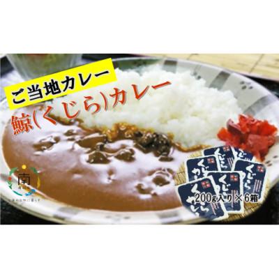 ふるさと納税 南房総市 鯨(くじら)カレー200g 6箱 mi