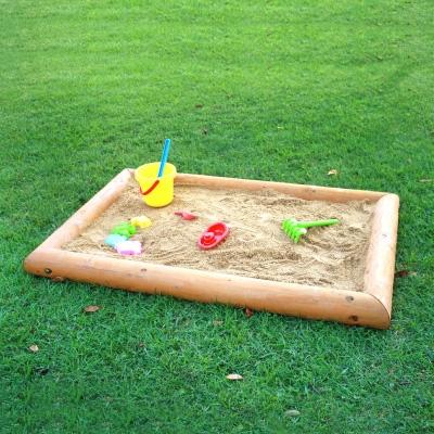 ふるさと納税 下北山村 木製 砂場枠[大]国産材の木製遊具 防腐加工処理済み