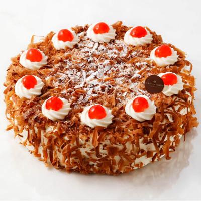 ふるさと納税 長野市 洋菓子店カサミンゴーの高級洋菓子 シュヴァルツベルダー キルシュトルテ18cm