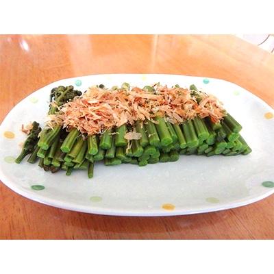 ふるさと納税 横手市 灰汁抜き天然ワラビ 約300g×4束