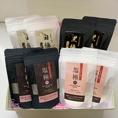 ふるさと納税 藤崎町 にんにくパウダー4種×各2袋