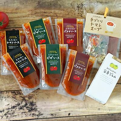 ふるさと納税 日高村 ちいさな村のトマトソース “まるごと"トマトセット