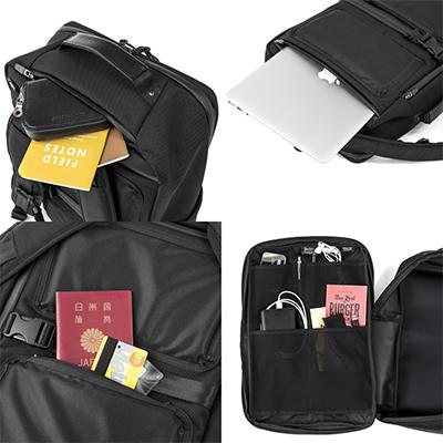 ふるさと納税 豊岡市 豊岡鞄　Urban Commuter 2WAY BACK PACK HA(ブラック)の画像