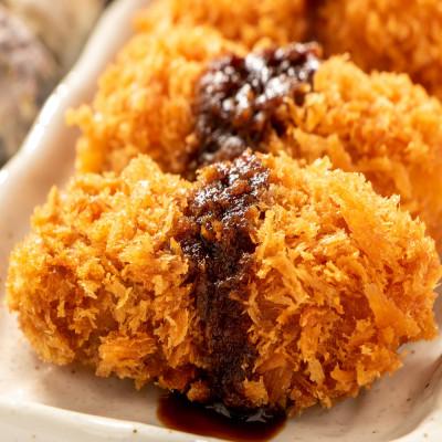 ふるさと納税 中間市 サクサクッ!　国産大ぶりカキフライ　80個(約2kg)_1