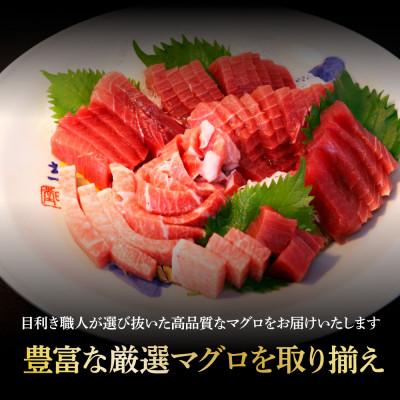 ふるさと納税 土佐市 本鮪 大トロ・中トロ 各500g・赤身200g まぐろ3種盛セットの画像