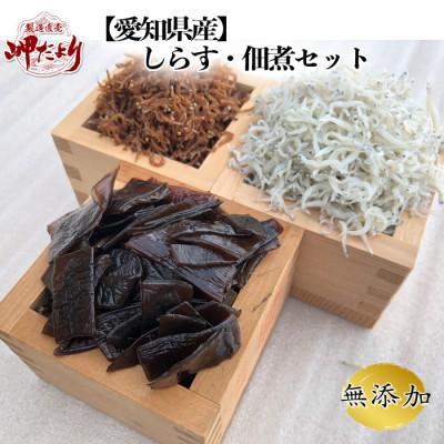 ふるさと納税 南知多町 岬だよりの[愛知県産]しらす・佃煮セット