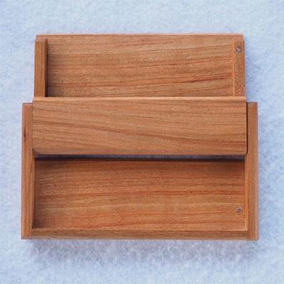 ふるさと納税 東峰村 山桜の名刺ケース(名刺20枚収納)幅約11.5cm×高さ約6.8cm×厚み約1.3cm