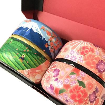 ふるさと納税 袋井市 深蒸し煎茶[特上煎茶]なつめ缶100g×2